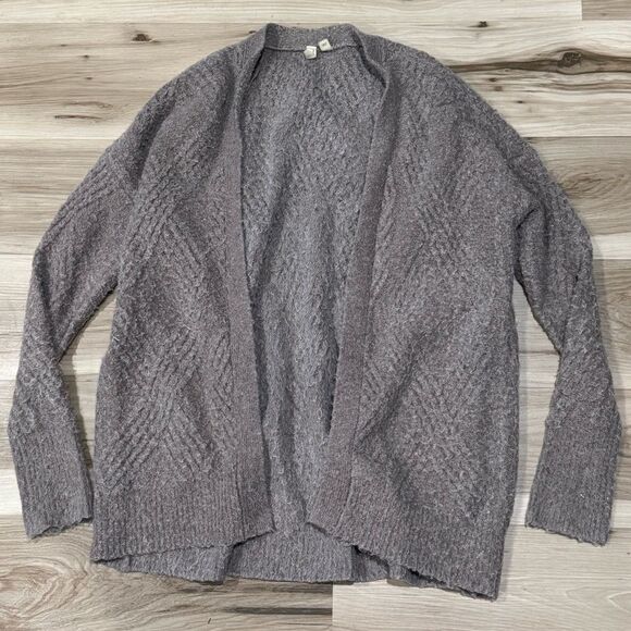 Anthropologie Moth Fuzzy Open Front Cardigan Sweater Women’s Small - Picture 1 of 4